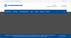 Desktop Screenshot of gleisbaumechanik.de